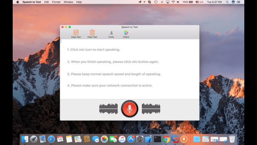 speech to text software for mac v6